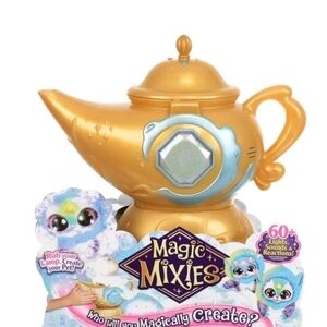 Magical Blue and Gold Lamp